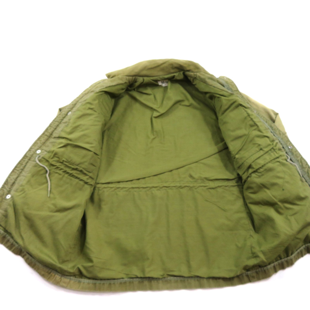 M-52 USAF Green Military Jacket w/Patches SR-71 Sz S-M? Distressed Look Vintage - Picture 3 of 11